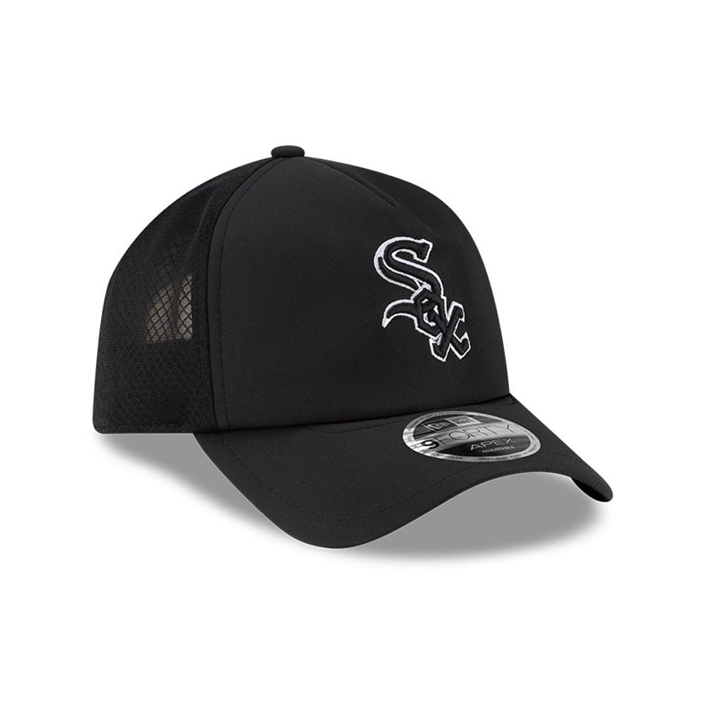 New Era Chicago White Sox MLB Batting Practice 2026 Black 9FORTY Apex Baseball sapka