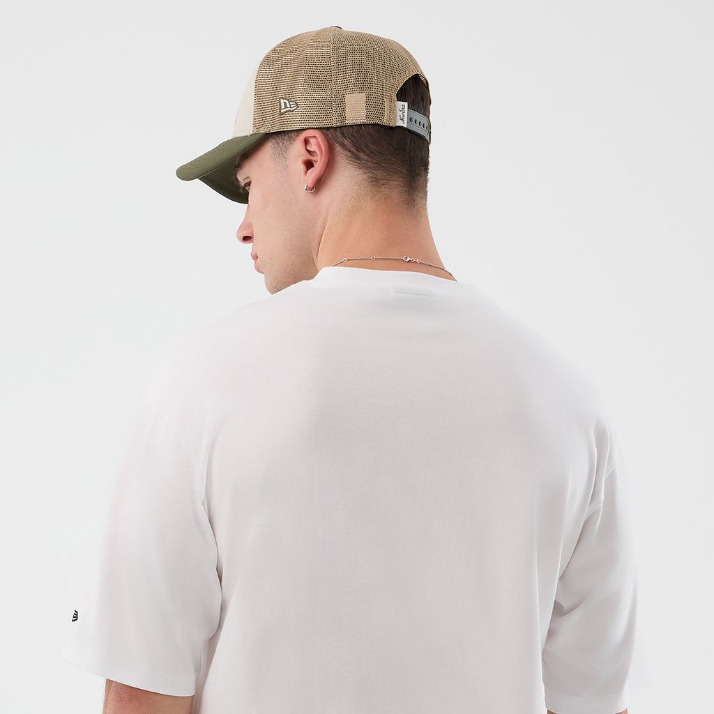 New Era Beach Graphic White Oversized póló