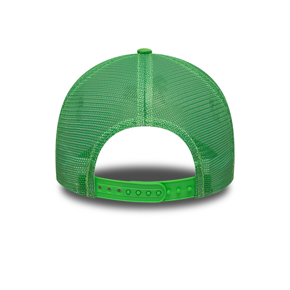 New Era Athletics MLB League Essential Open Green 9FORTY A-Frame Trucker sapka