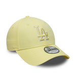 New Era LA Dodgers MLB Team Outline Pastel Yellow 9FORTY baseball sapka