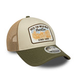 New Era Dark Green 9FORTY M-Crown A-Frame Trucker sapka