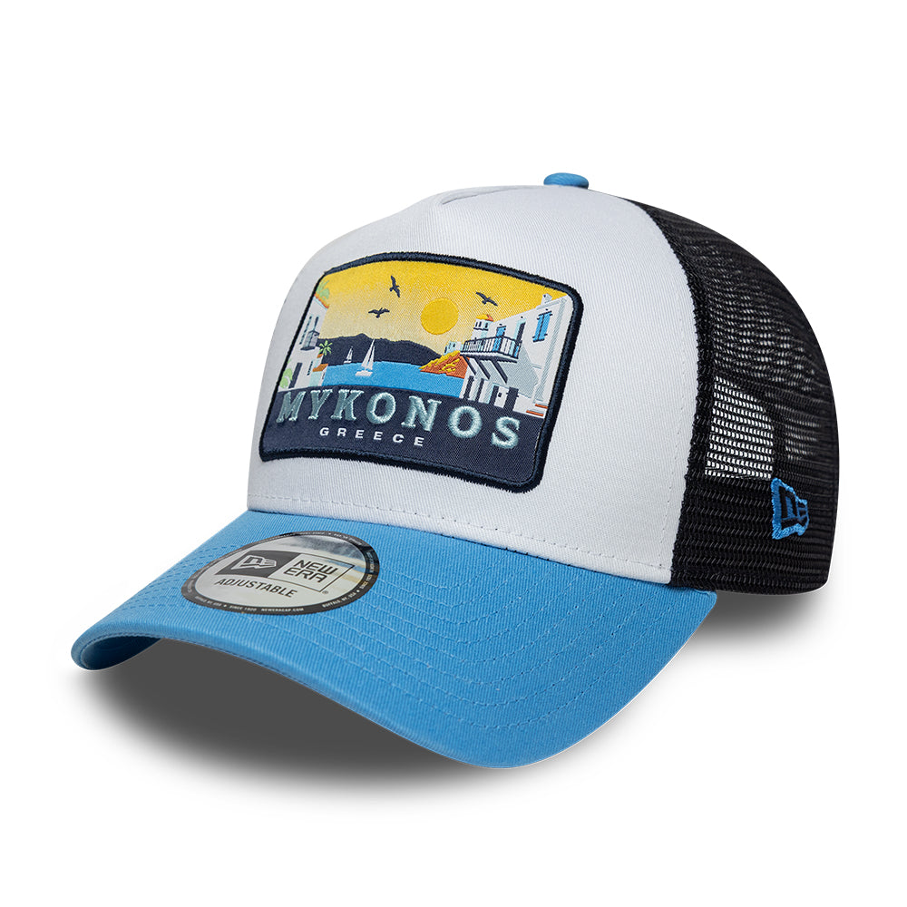 New Era Location Patch Mykonos Trucker sapka