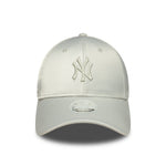 New York Yankees MLB Satin Bow Back 9FORTY Grey baseball sapka
