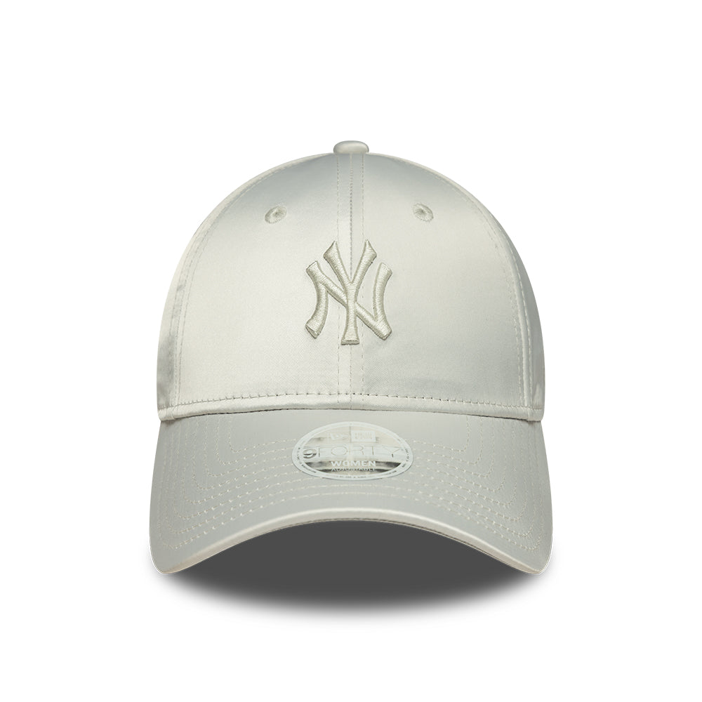 New York Yankees MLB Satin Bow Back 9FORTY Grey baseball sapka
