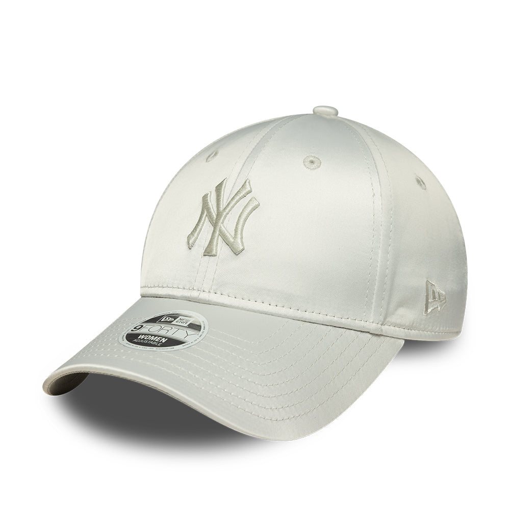 New York Yankees MLB Satin Bow Back 9FORTY Grey baseball sapka