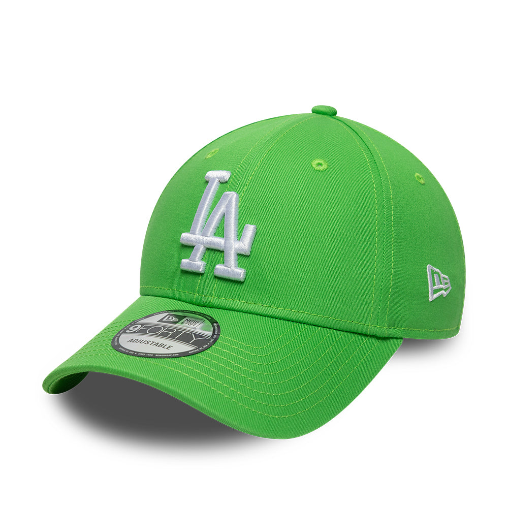 New Era LA Dodgers MLB League Essential Open Green 9FORTY baseball sapka