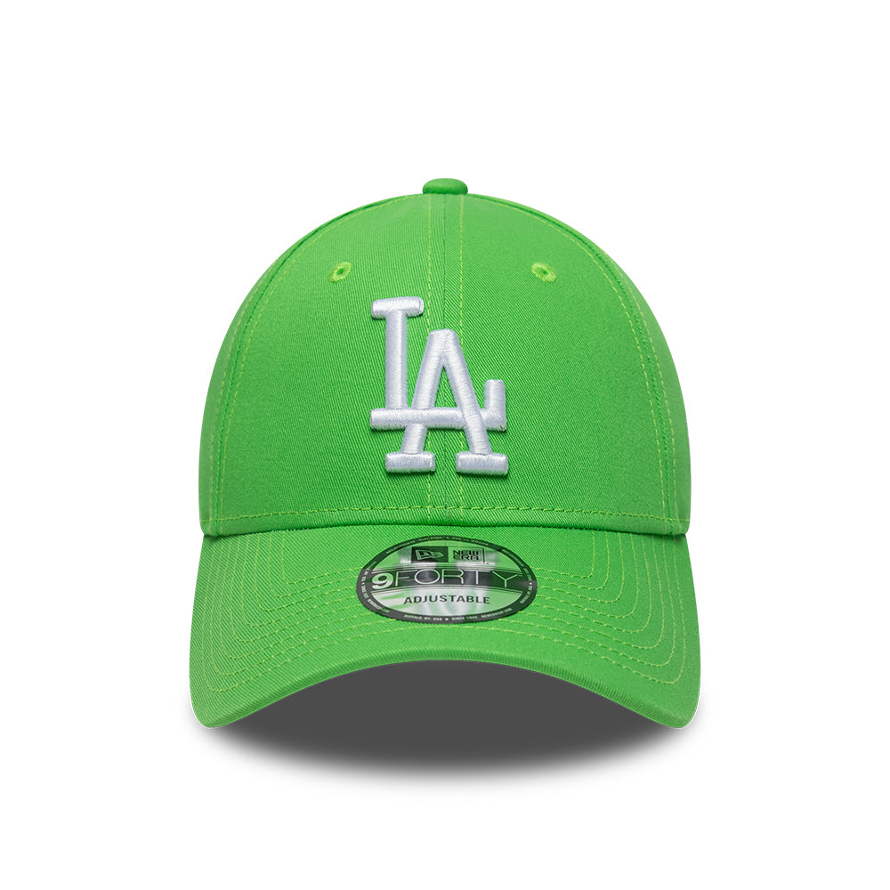 New Era LA Dodgers MLB League Essential Open Green 9FORTY baseball sapka