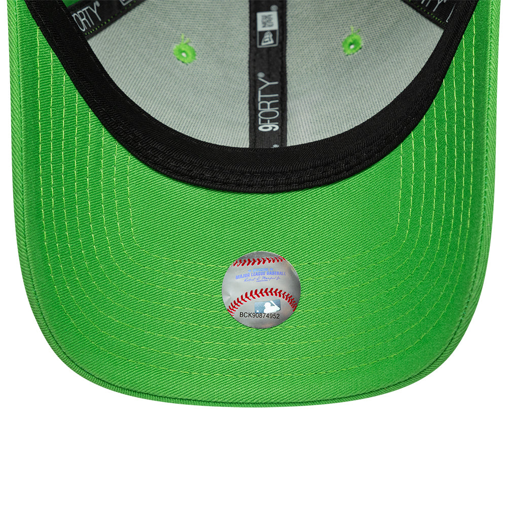 New Era LA Dodgers MLB League Essential Open Green 9FORTY baseball sapka