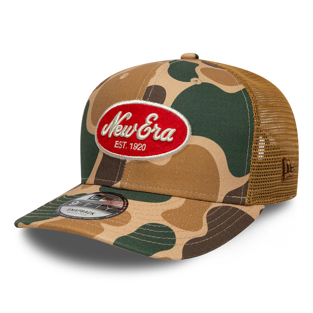 New Era Duck Camo Beige 9FIFTY Snapback sapka