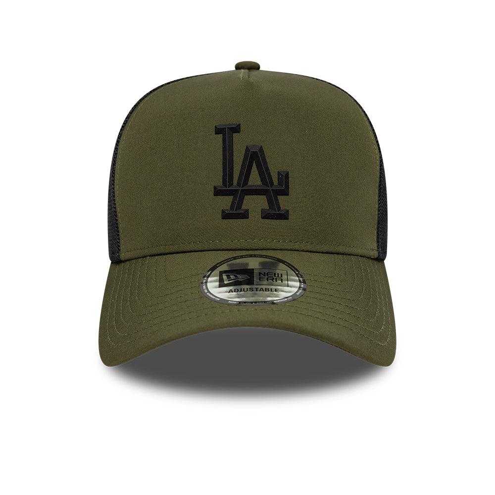 New Era LA Dodgers MLB Sport Dark Green 9FORTY E-Frame Trucker sapka
