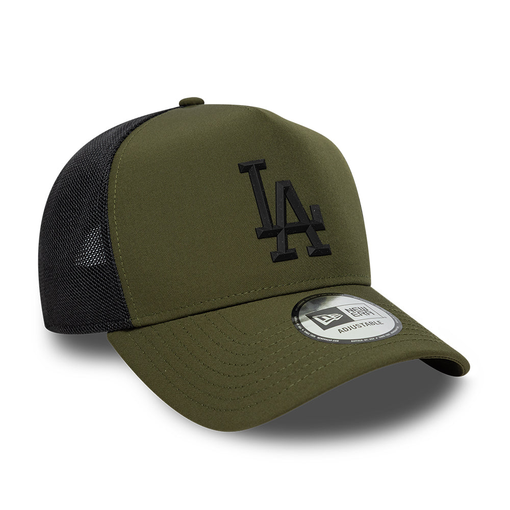 New Era LA Dodgers MLB Sport Dark Green 9FORTY E-Frame Trucker sapka