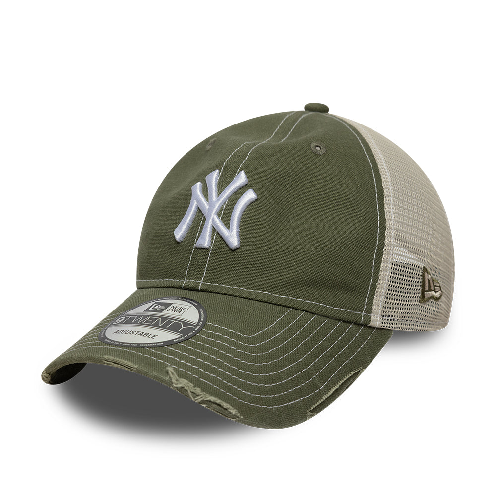 New Era New York Yankees 9TWENTY MLB Cotton Canvas Trucker sapka