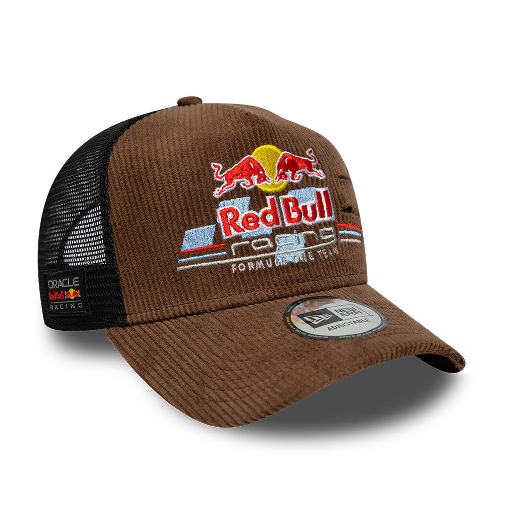 New Era Red Bull Racing Distressed Cord 9FORTY baseball sapka