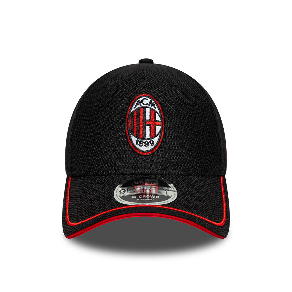 New Era AC Milan Diamond Era Black 9FORTY M-Crown Baseball sapka