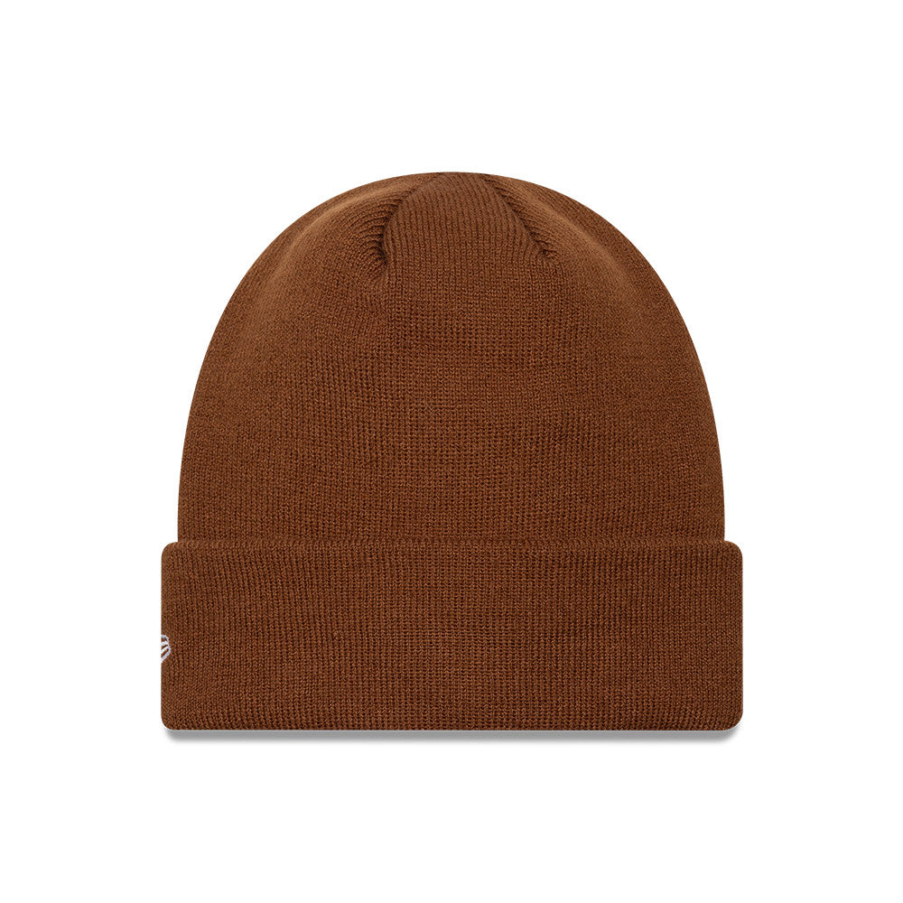 New York Yankees MLB League Essential Brown Cuff Knit Beanie kötött sapka