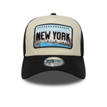 New Era Licence Plate Black 9FORTY A-Frame Trucker sapka