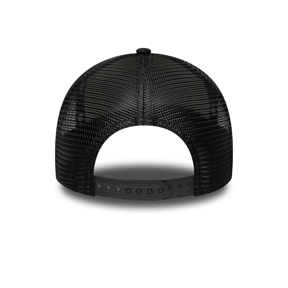 New Era Licence Plate Black 9FORTY A-Frame Trucker sapka