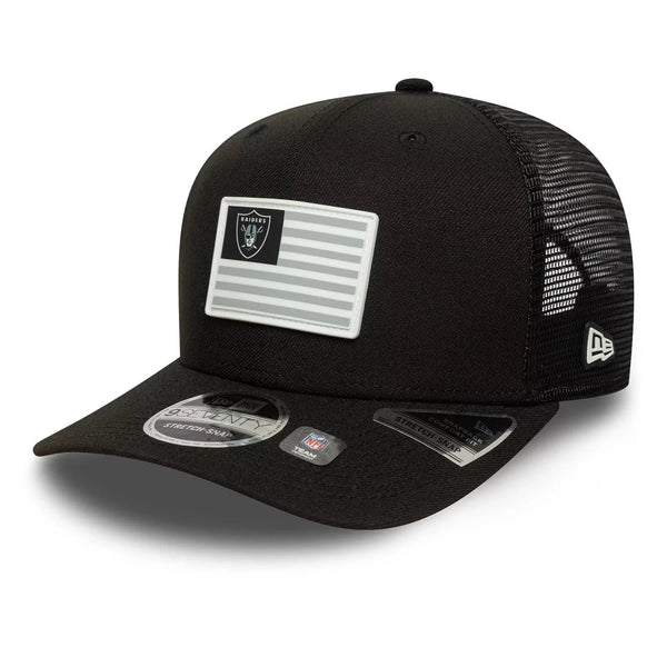 New Era Las Vegas Raiders NFL Flag Blue 9SEVENTY Stretch Snap sapka
