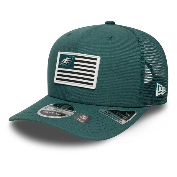 New Era Philadelphia Eagles NFL Flag Blue 9SEVENTY Stretch Snap sapka