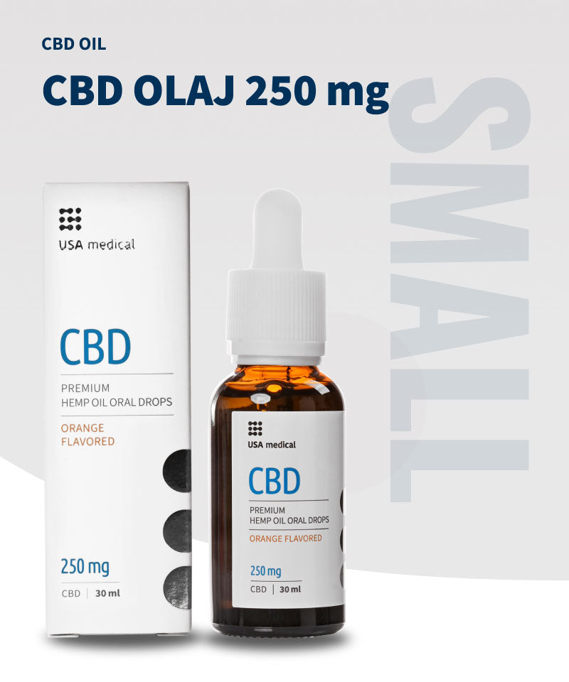 UsaMedical USA medical CBD Olaj 250 mg | 30 ml