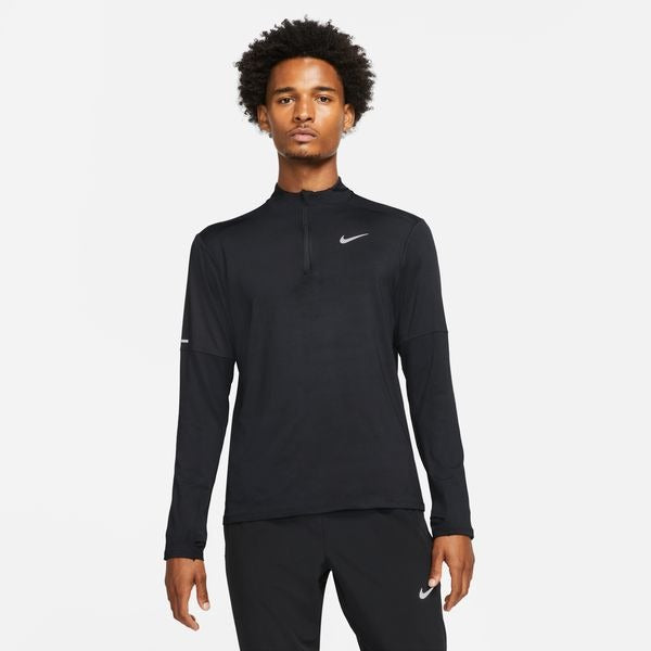 Nike Dri-FIT rövid cipzáras futófelső, férfi Fitnesz Felső