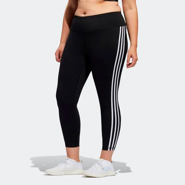 Adidas Plus Size Believe This 2.0 3-Stripe 7/8 leggings