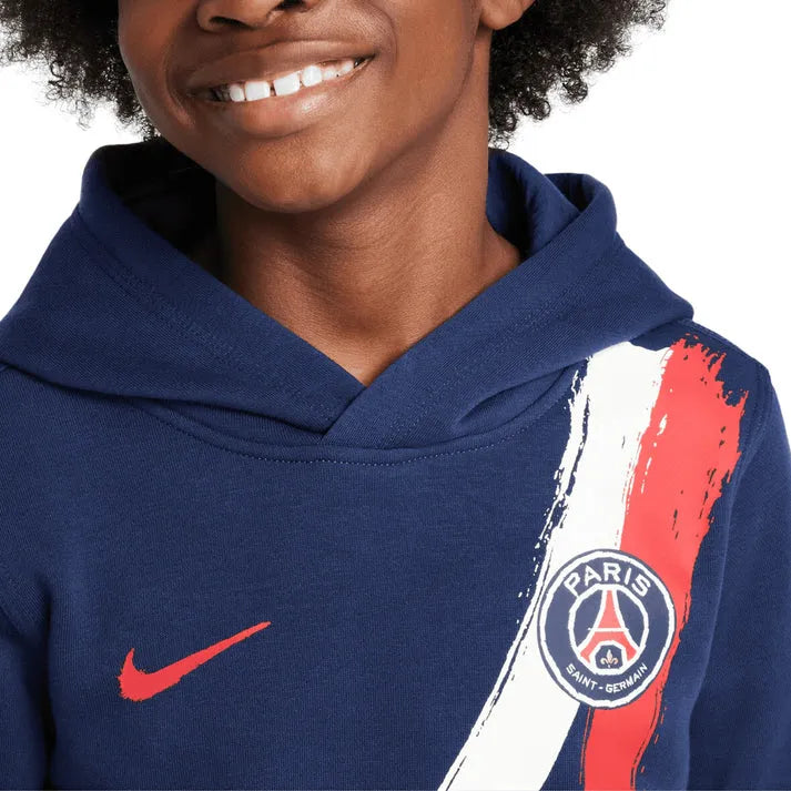 Nike Paris Saint-Germain Club Fleece kapucnis pulóver, gyerek - Sportmania.hu