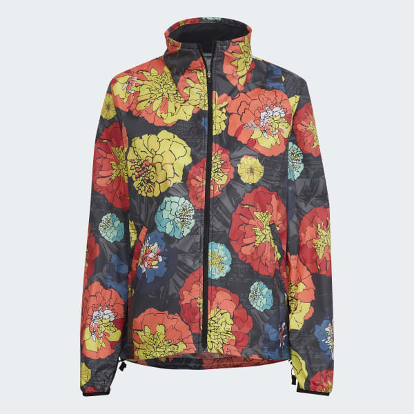 Adidas Rnfast Flwr Jkt Kabát