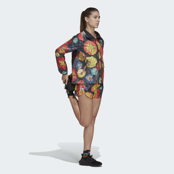 Adidas Rnfast Flwr Jkt Kabát