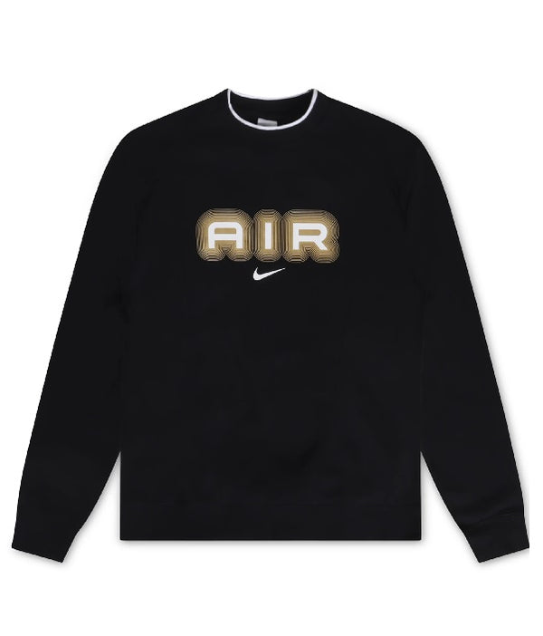 Nike M Nsw Sw Air Crew Flc Bb,Black Pulóver