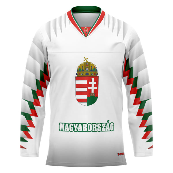 Magyarország hosszú ujjú szurkolói mez, fehér