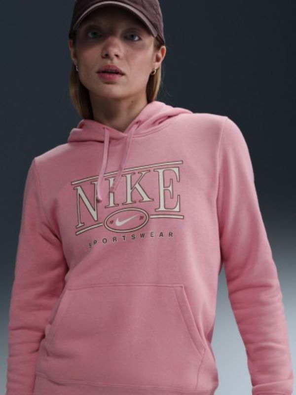 Nike W Nsw Club Flc Std Gx Hdy Pulóver