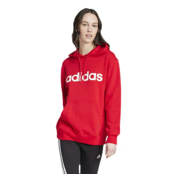 Adidas Essentials Linear kapucnis pulóver, női - Sportmania.hu