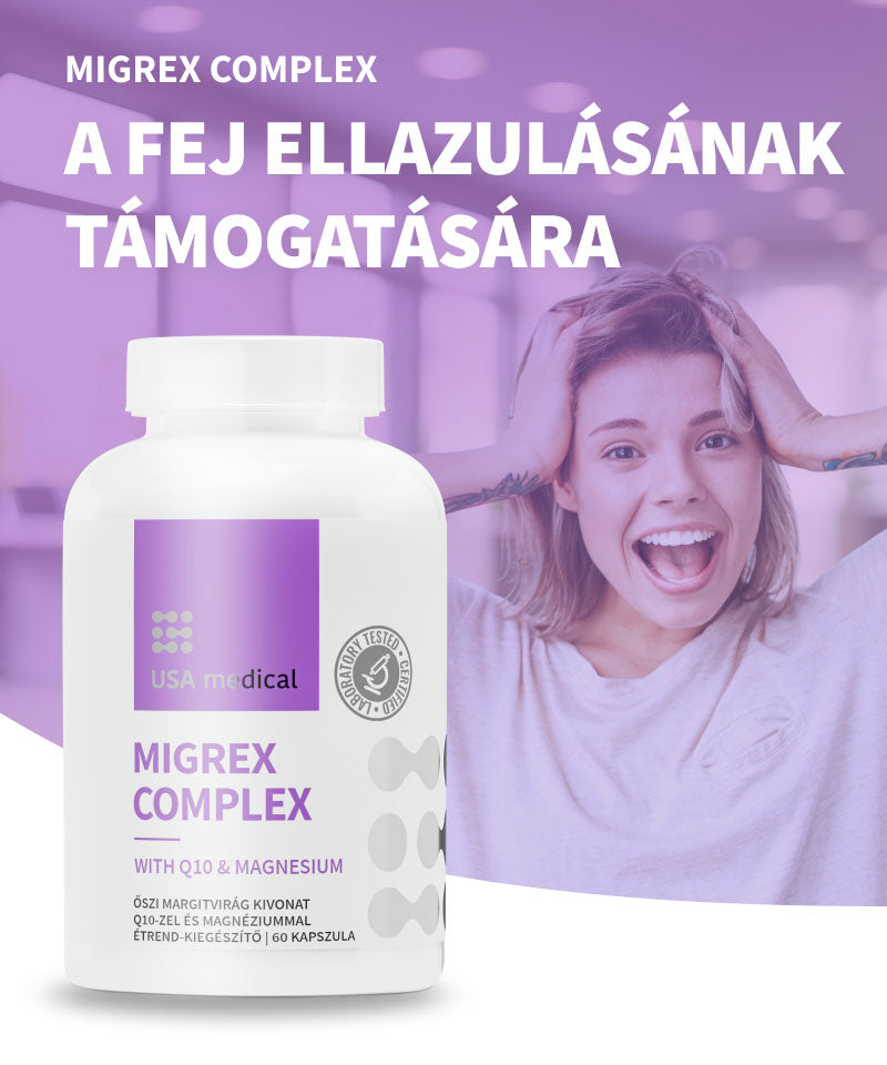 UsaMedical Őszi margitvirág MIGREX kapszula 60 db