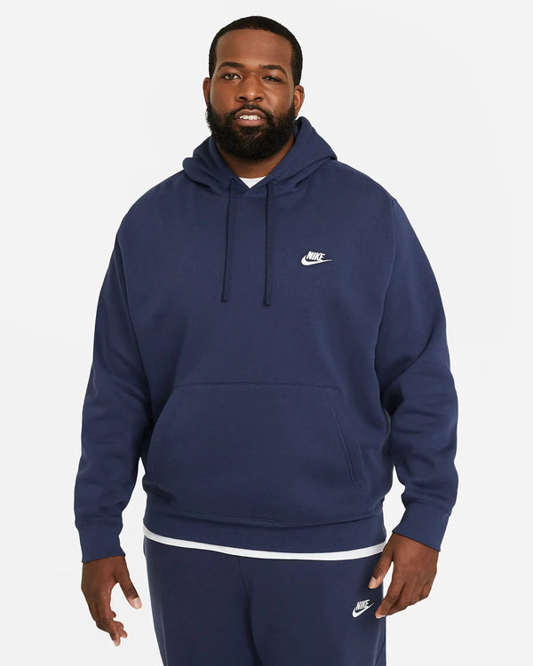 Nike Sportswear Club Fleece kapucnis pulóver, sötétkék - Sportmania.hu