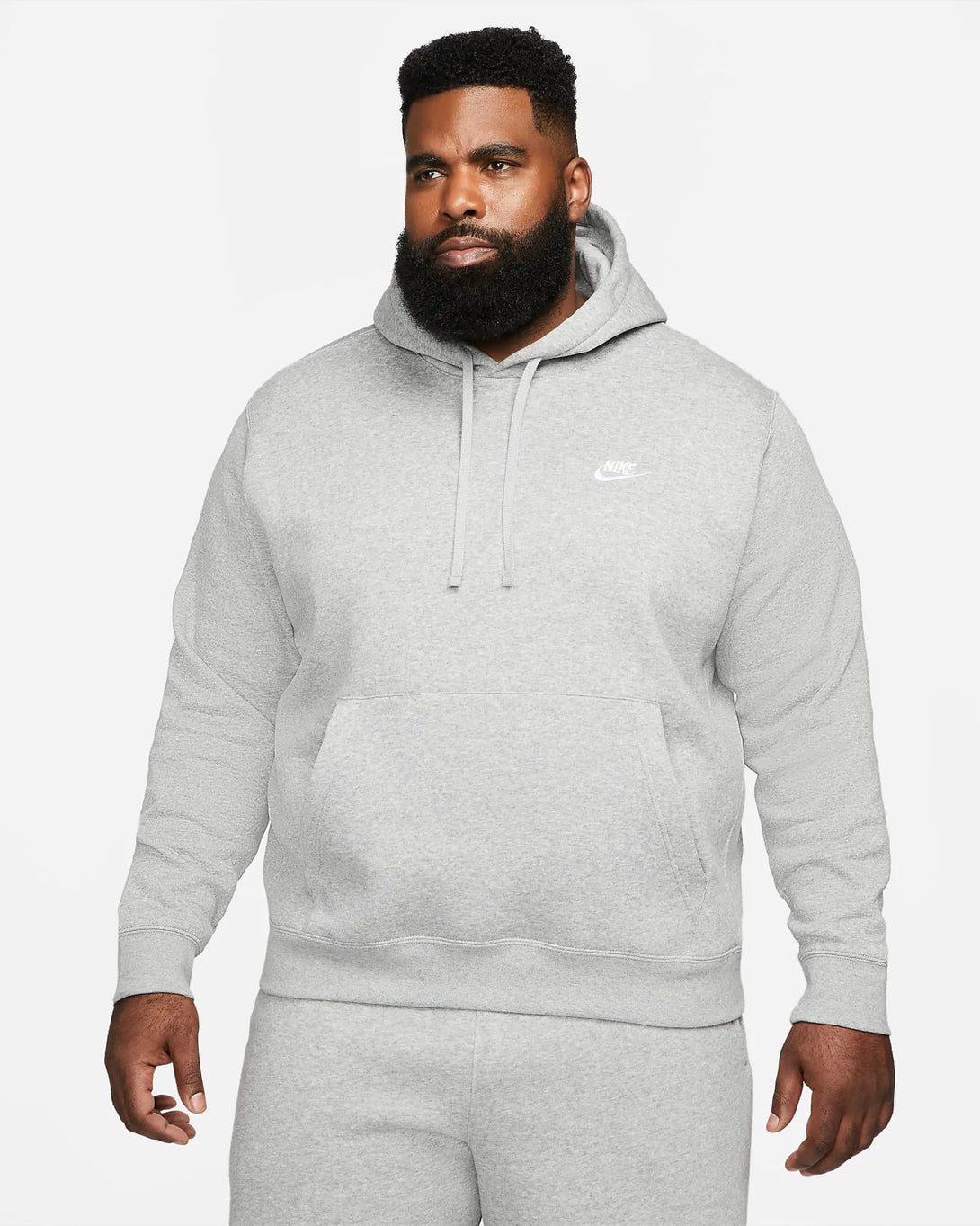 Nike Sportswear Club Fleece kapucnis pulóver, szürke - Sportmania.hu