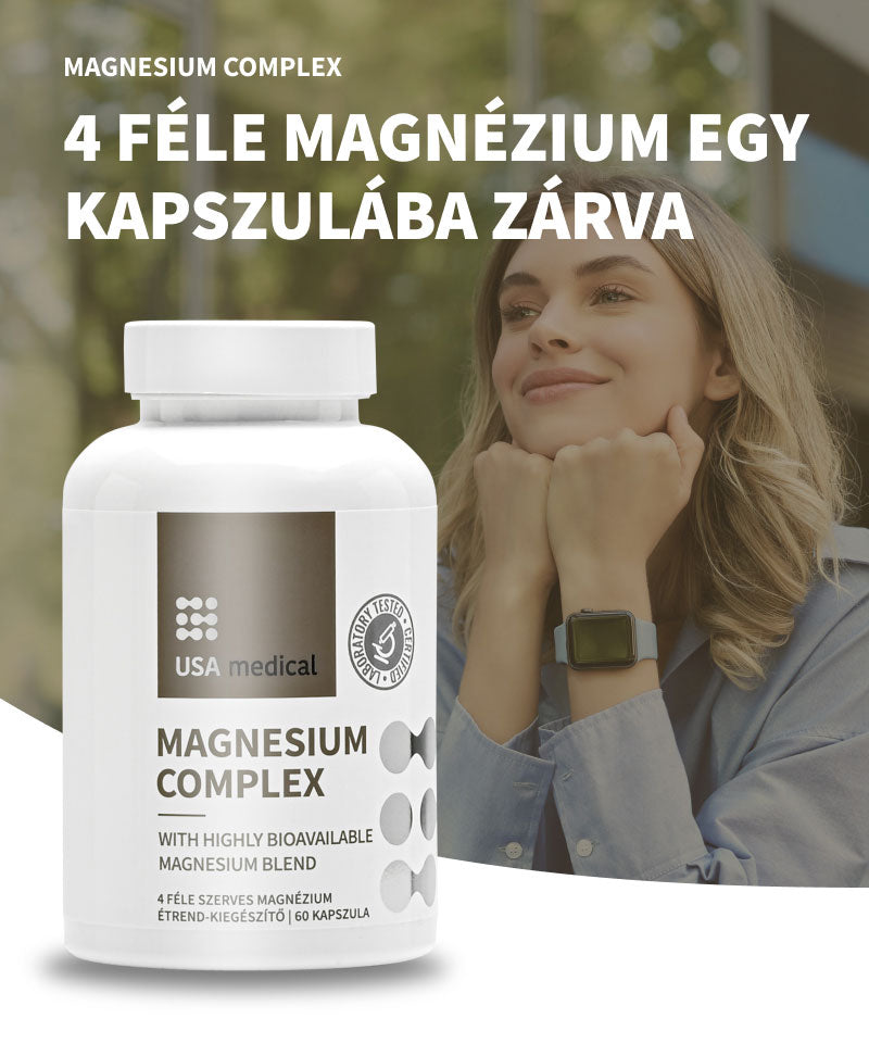 UsaMedical Magnézium Komplex kapszula 60 db