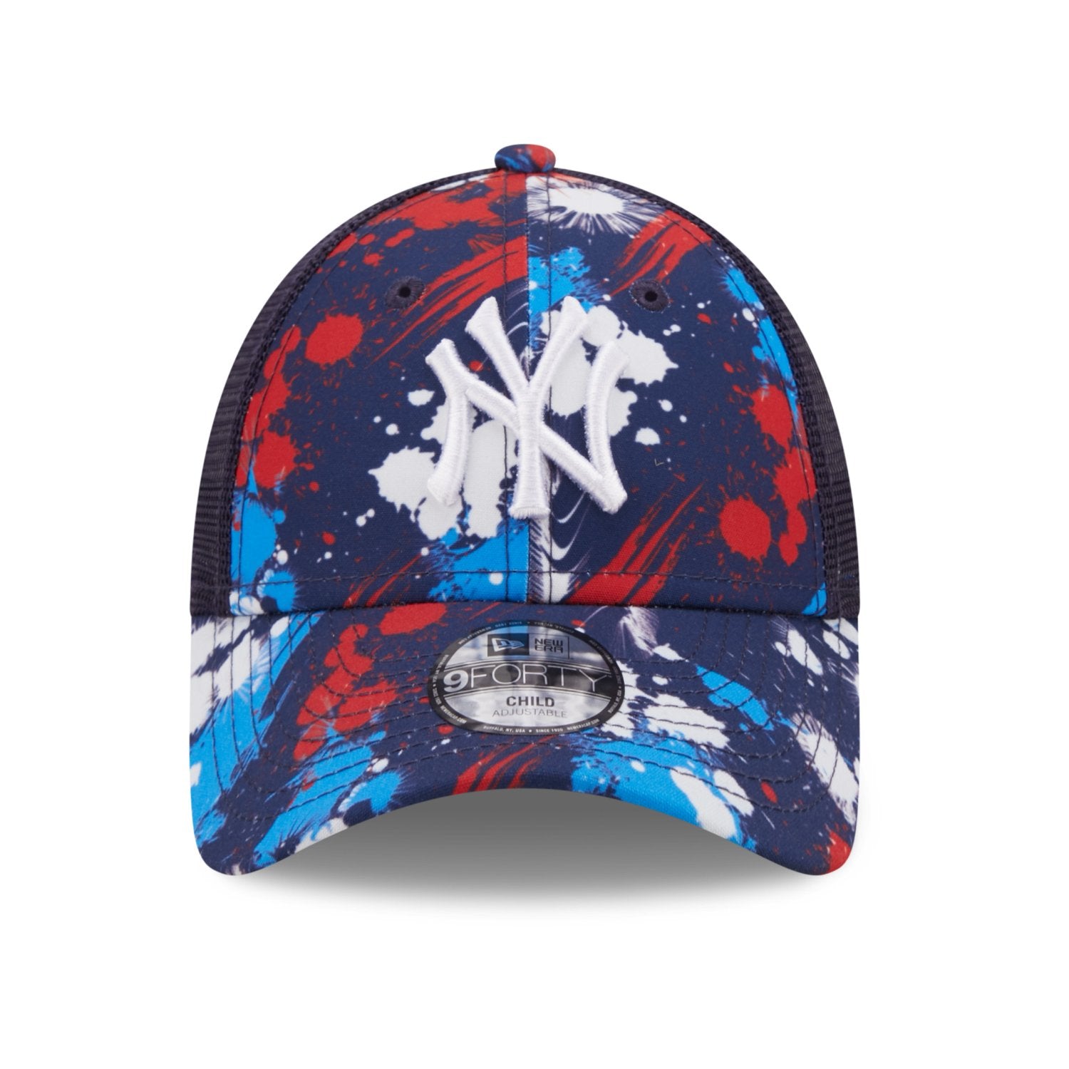 New Era MLB New York Yankees Splatter Print Kids baseball sapka, gyerek