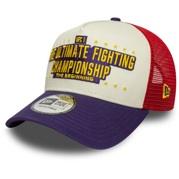 New Era Ulti-Man UFC Ultimate Fighting Cream 9FORTY E-Frame Trucker sapka