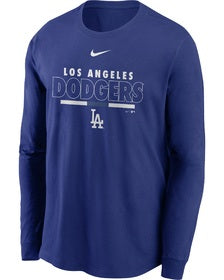 Nike_ LA Dodgers Nike Color Bar Long Sleeve T-Shirt Hosszú ujjú póló