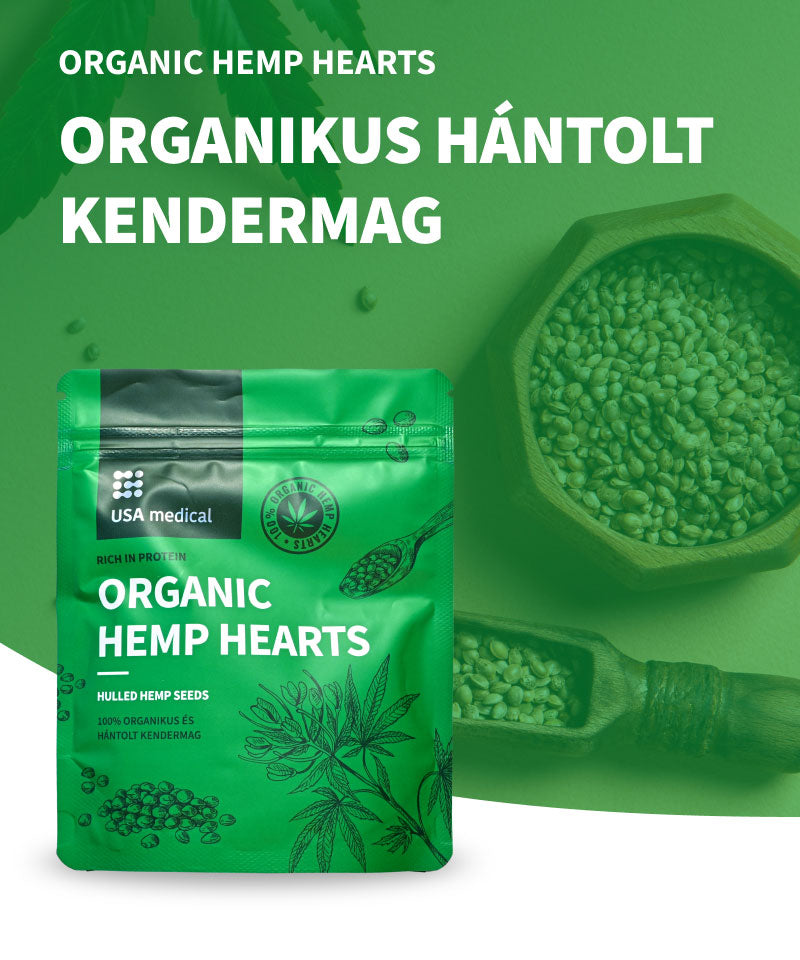 Organikus hántolt kendermag – 150 g