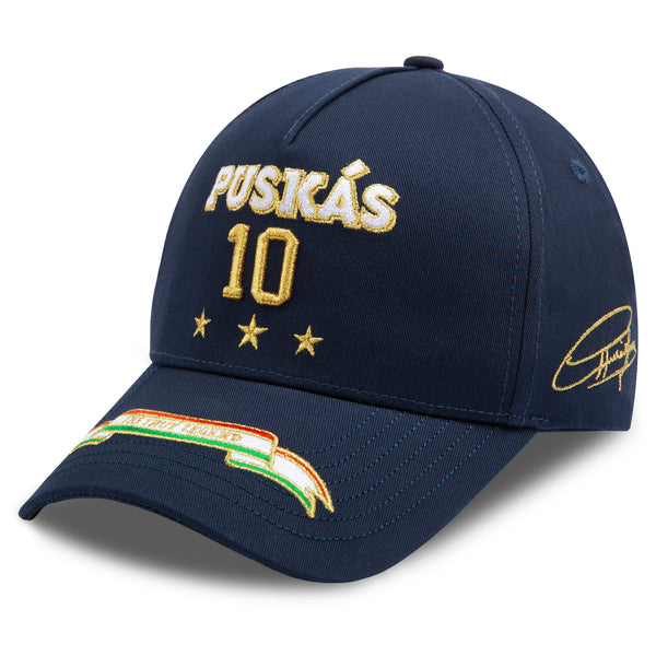 Puskás baseball sapka, sötétkék