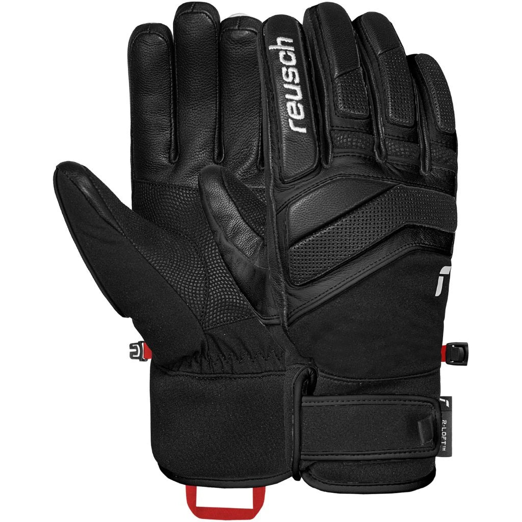 Reusch Alpha Pro unisex síkesztyű, fekete-fehér