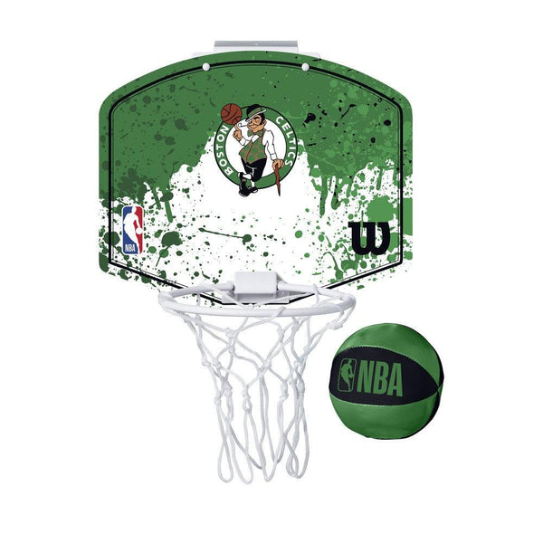 Wilson Boston Celtics Team Mini Hoop minipalánk labdával