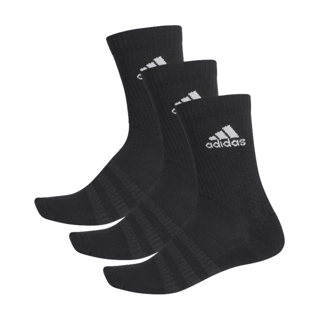 Adidas 3-Stripes Cushioned Crew 3 darabos zokni szett, fekete - Sportmania.hu