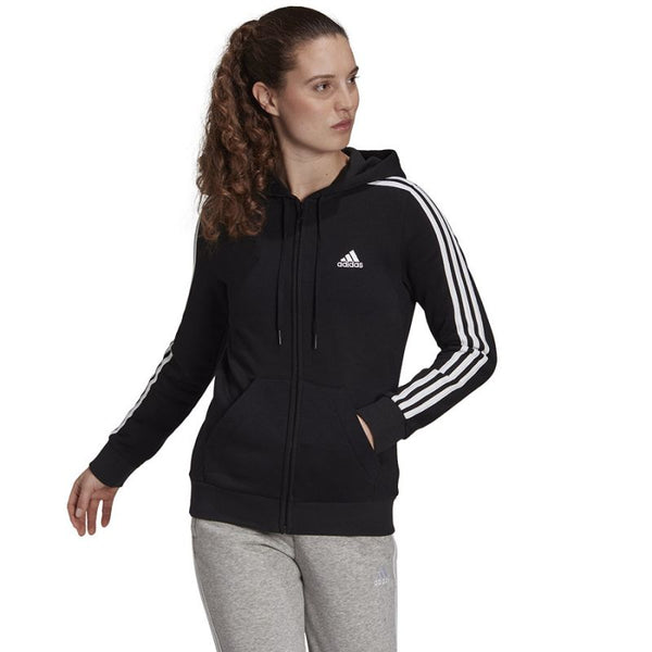 Adidas 3 Stripes FL Full-Zip Hoodie W GM5567 Kapucnis pulóver