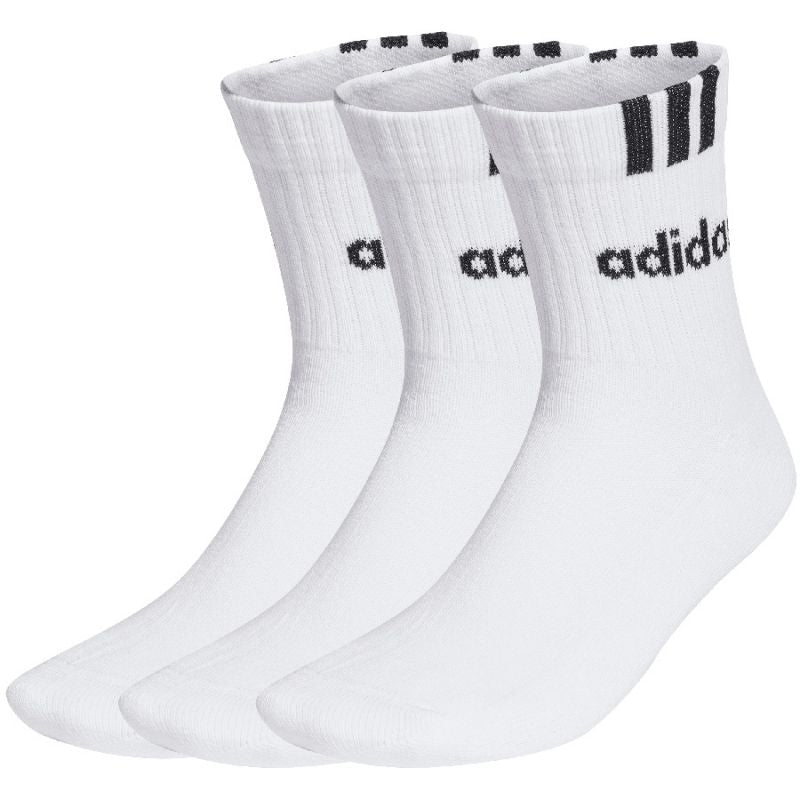 Adidas 3-Stripes Linear Half-Crew Cushioned 3p socks HT3437 Zokni - Sportmania.hu