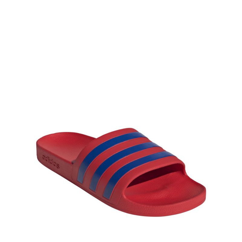 Adidas Adilette Aqua flip-flops red and kék papucs