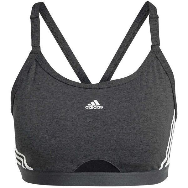 adidas Aeroreact Training Light-Support 3-Stripes Bra W HC7870 sports bra Sportmelltartó