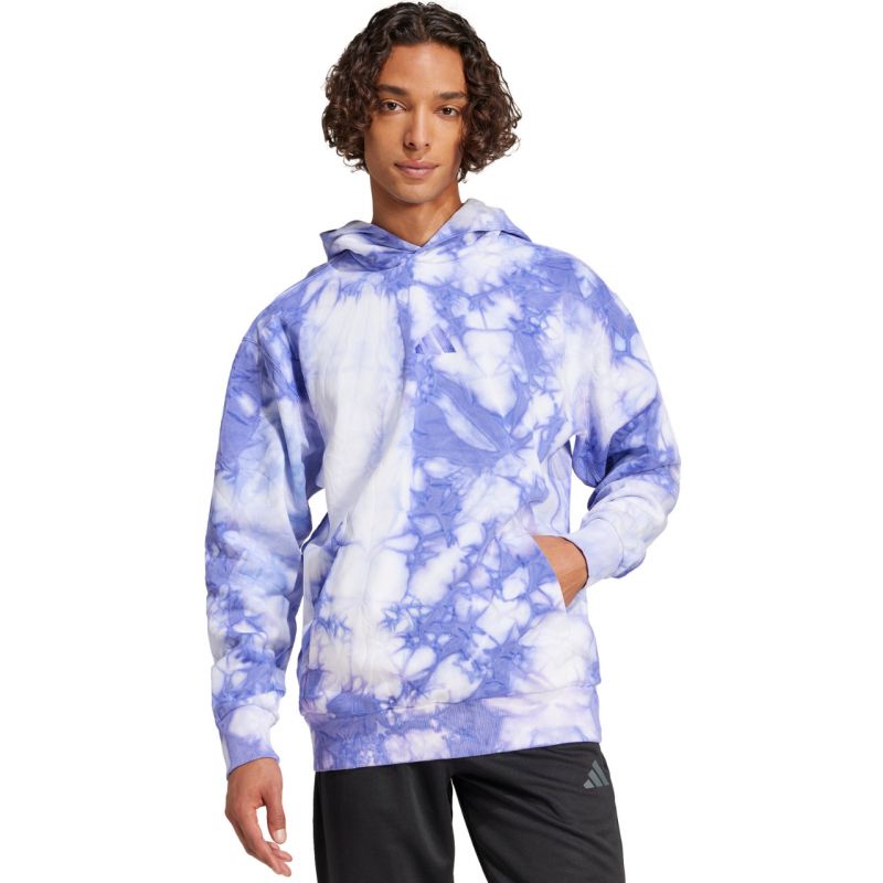 Adidas ALL SZN Fleece Washed Hoodie M IY6591 Kapucnis pulóver - Sportmania.hu